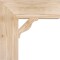 Ekena Millwork Funston Block Smooth Bracket, Douglas Fir, 5 1/2"W x 18"D x 18"H BKT06X18X18FST05SDF - alternate 3